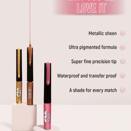C2P PROFESSIONAL MAKEUP Frame Me Metallic Colors Eyeliner - Bronze 07 image 5