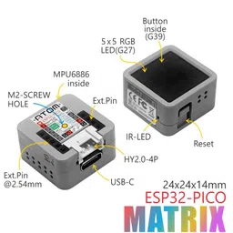 M5Stack ATOM Matrix ESP32 Development Kit image 2
