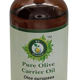 R V Essential Set Of 2 Pure Olive Carrier Oil - 100 ml Each image 2