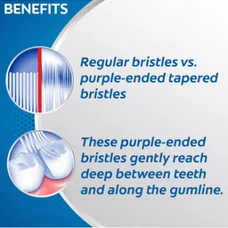 Colgate 360 Floss-Tip 4x Deeper Reach Soft Bristle Toothbrush - Buy 2 Get 1 Free image 4