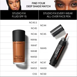 M.A.C Studio Fix Every-Wear All-Over Face Pen Concealer 12ml - Shade NC44 image 5