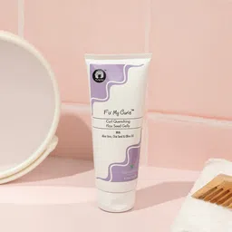 Fix My Curls Curl Quenching Flaxseed Gelly Enriched with Aloe Vera and Chia Seeds 100gm image 3