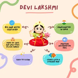 Panda's Box Kids Devi Lakshmi Musical Plush Toy image 2