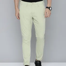 Flying Machine Men Green Comfort Slim Fit Chinos Trousers-image-84