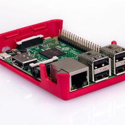 Official Raspberry Pi 3 Case of Raspberry Pi 3 Model B and B+ (Red-White) image 5