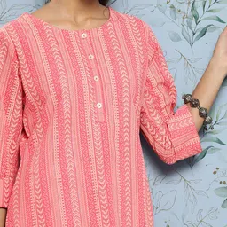 Juniper Georgette Ethnic Print Tunic image 2
