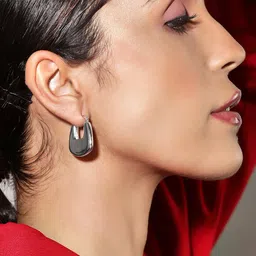 Rubans Voguish Women Set of 4 Classic Studs Earrings-17