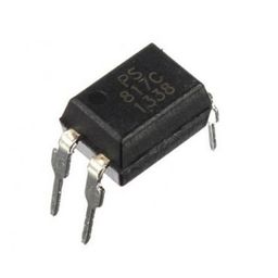 PC817 DIP-4 Transistor Output Optocoupler (Pack of 5 ICs) image 1