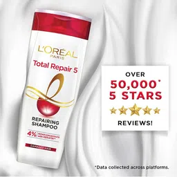 LOreal Paris Set of 2 Total Repair 5 Shampoo - 180ml Each image 4