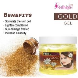 FEELHIGH Face & Body Skin Purifying  Gold  Gel-500ml-image-29