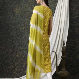 Stylum Bandhani Printed Kurta With Dupatta image 5
