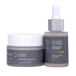 BODYTALES Set of Acne Control Face Serum 30 ml & Skin Rejuvenating Moisturizer 50 gm-43