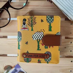 Funk For Hire Women Graphic Printed Two Fold Wallet-16