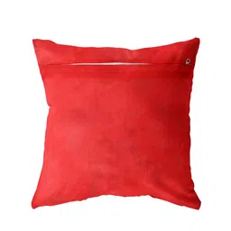 Kuber Industries Red & White Set of 4 Minnie Mouse Square Cushion Covers image 4