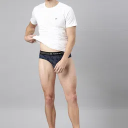 Force NXT Pack of 2 Assorted Outer Elastic Basic Briefs MNFS-11P-ASST-C2-PO2 image 4