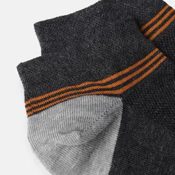 Mast & Harbour Men Set Of 3 Striped Ankle Length Socks image 5