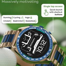 Boult Mirage 1.39" Screen BT Calling Working Crown 500 Nits SpO2 Smart Watch image 2