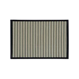 HOKIPO Set Of 6 Black & Beige Reversible Bamboo Table Placemats image 5