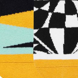 Dynamocks Unisex Pack of 4 Patterned Socks image 5