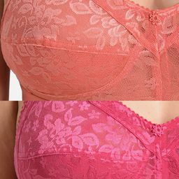 mod & shy Pack of 2 Assorted Lace Non-Wired Non Padded Everyday Bras MS130131 image 4