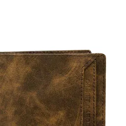 LOREM Men Abstract Textured Two Fold Wallet image 4