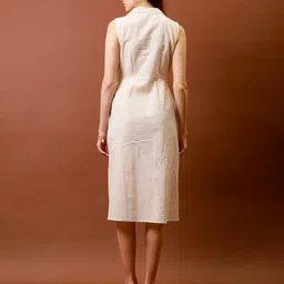 Athena Immutable Linen Formal Midi Dress image 5