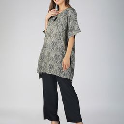 Bindigasm Printed Top With Palazzo image 4