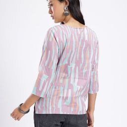 Anouk Rustic Print Pure Cotton Top image 5