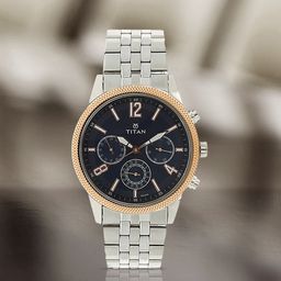 Titan Workwear Men Blue Analogue watch NL1734KM01-45