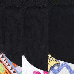 Dynamocks Pack of 3 Patterned Shoe Liners image 2
