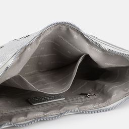 French Connection Structured Shoulder Bag with Cut Work image 5