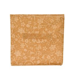 Kuber Industries Set Of 3 Beige Printed Foldable Cube Storage Boxes With Handle Replacement Drawer image 5