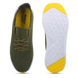 Sparx Men Olive Mesh Running Non-Marking Shoes image 4