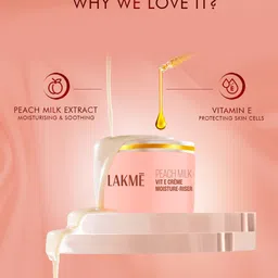 Lakme Peach Milk Vit E Creme Moisture-Riser - 100 g image 5