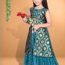 Zenat Floral Fit & Flare Maxi Dress-image-37