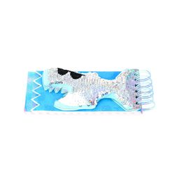 Smily Kiddos Kids White & Blue Fancy Shark Printed Notebook image 2