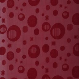 HOSTA HOMES Maroon Set of 2 Geometric Window Curtains image 4