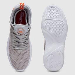 ASIAN Men Grey Mesh Running Shoes image 5
