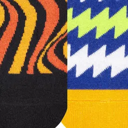 Dynamocks Unisex Pack Of 2 Patterned Sustainable Calf-Length Socks image 2