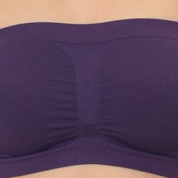 mod & shy Pack of 3 Assorted Solid Non-Wired Non Padded Bandeau Bras MS464766 image 2