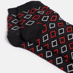 Mast & Harbour Men Set Of 3 Patterned Above Ankle Length Socks image 5