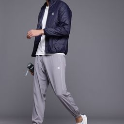 HRX by Hrithik Roshan Typography Printed Running Tailored Jacket image 3