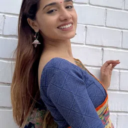 Bindigasm's Advi Jacquard Zari Saree Blouse-picture-44