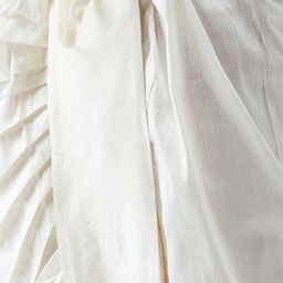 SOJANYA Men White & Blue Printed Kurta with Dhoti Pants image 5
