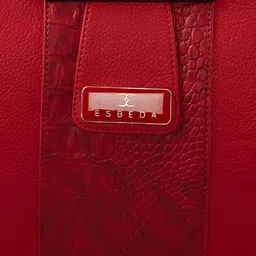 ESBEDA Red Printed Handheld Bag image 4