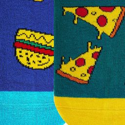 Dynamocks Unisex Pack Of 2 Patterned Calf-Length Socks image 3