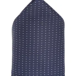 MUTAQINOTI Men Dotted Pattern Silk Formal Accessory Gift Set image 4