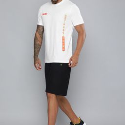 HRX by Hrithik Roshan Men White Typography Print Detail Pure Cotton T-shirt-image-18