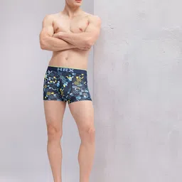 HRX by Hrithik Roshan Men Printed IntelliSoft Air Max Trunks image 4