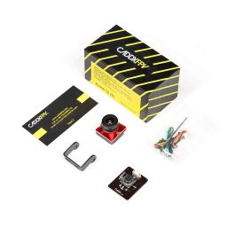 Caddx Ratel 2 Analog FPV Camera 1200TVL Starlight HDR Day & Night FPV Camera For FPV Drones - Red - RS7281 Caddx Ratel 2 Analog FPV Camera 1200TVL Starlight HDR Day & Night FPV Camera For FPV Drones - Red - RS7281 image 2